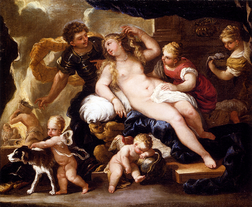 Mars and Venus in Vulcan's Forge